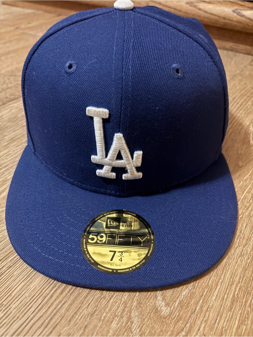 New Era LA Dodgers Royal Blue and White 59FIFTY Fitted Hat
